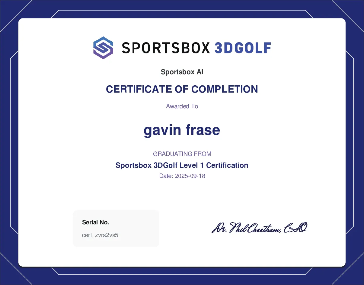 Gavin Frase Performance